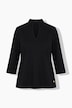 Sweat-shirt col calice et manches 3/4, coupe Classic Fit
