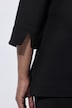 Sweat-shirt col calice et manches 3/4, coupe Classic Fit