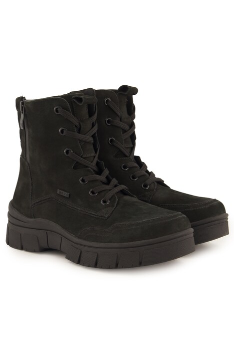Caprice functional leather boots, teddy lining, width G