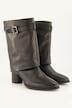 Leder-Stiefeletten, XL-Schaft, Wechselfußbett, Weite H