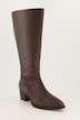 Lederstiefel, XXL-Schaft, Wechselfußbett, Weite H