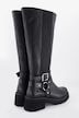Lederstiefel, XL-Schaft, Wechselfußbett, Weite H