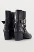 Leder-Stiefeletten, Nappaleder, Wechselfußbett, Weite H