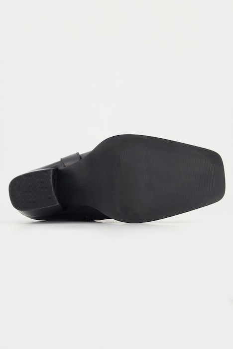 Leder-Stiefeletten, Nappaleder, Wechselfußbett, Weite H