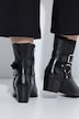 Leder-Stiefeletten, Nappaleder, Wechselfußbett, Weite H