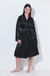 Kimono TruYou, coupe longue, avec ceinture à nouer en satin