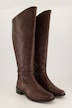 Lederstiefel, XL-Schaft, Wechselfußbett, Weit H