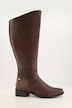 Lederstiefel, XXL-Schaft, Wechselfußbett, Weite H