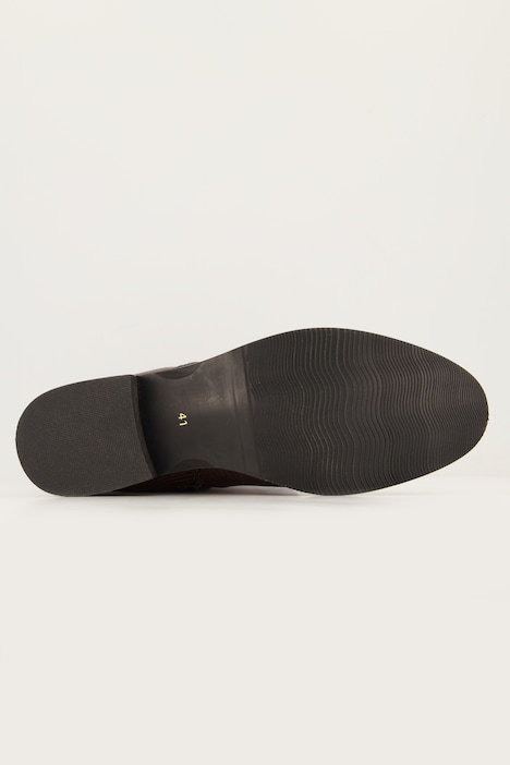 Lederstiefel, 3XL-Schaft, Wechselfußbett, Weite H