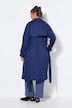 Trench-coat légèrement oversize, col à revers et ceinture à nouer