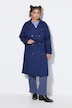 Trench-coat légèrement oversize, col à revers et ceinture à nouer