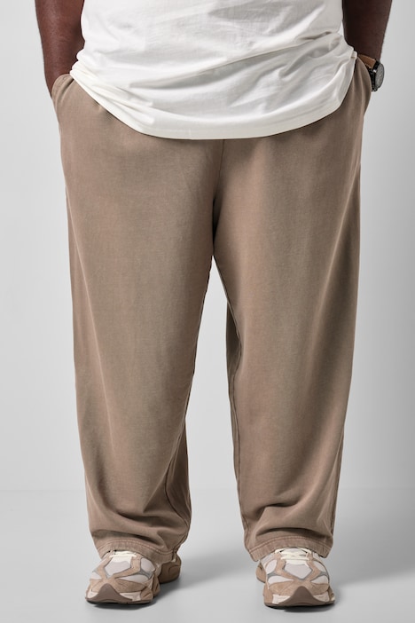 Tepláky, balónový střih, vintage vzhled, 3 kapsy, až 8 XL
