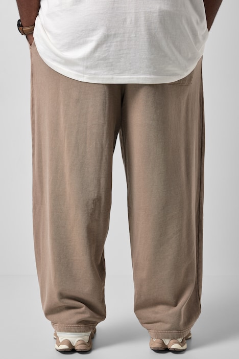 Tepláky, balónový střih, vintage vzhled, 3 kapsy, až 8 XL