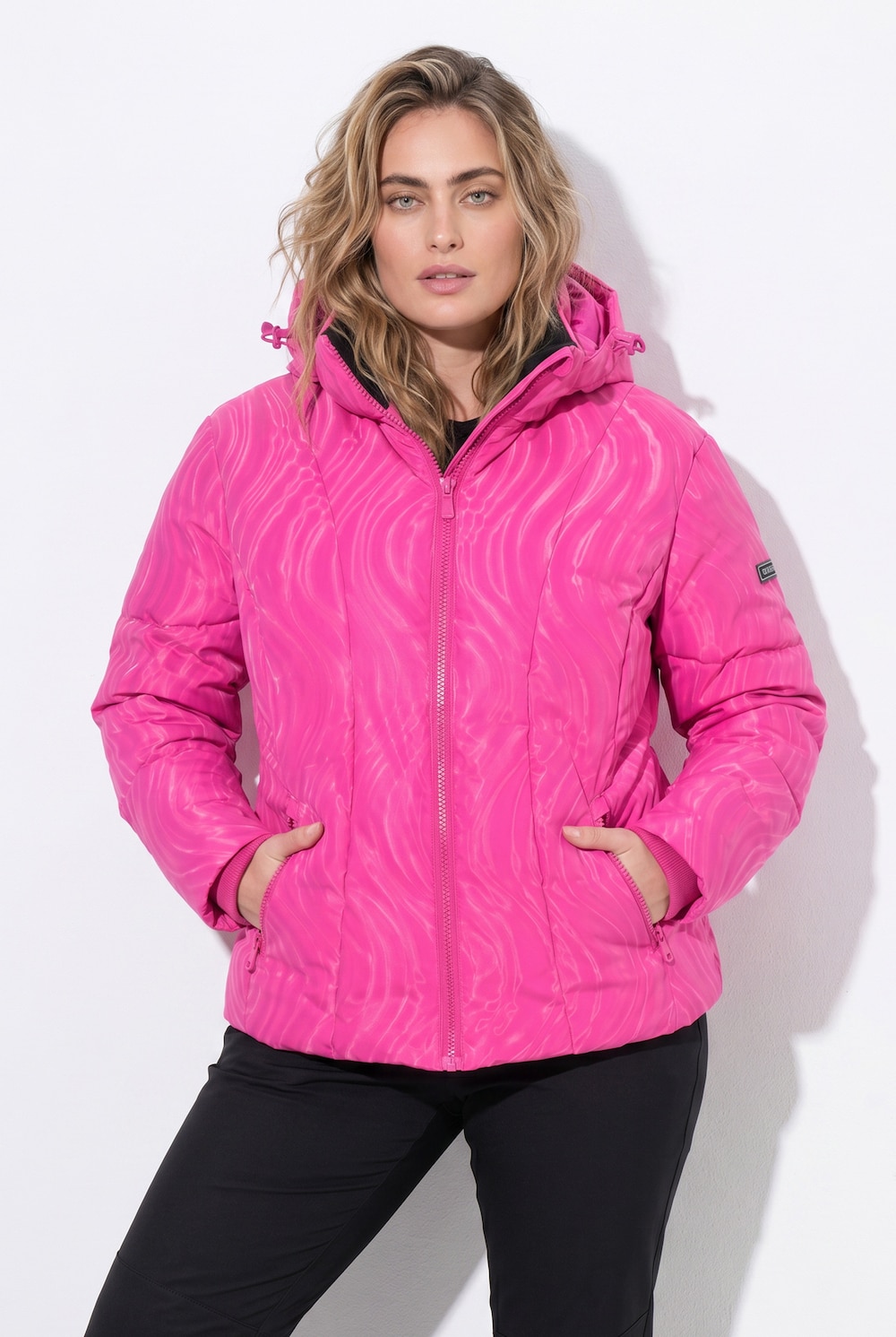 HYPRAR Performance-Pufferjacke, wasserabweisend, Kapuze