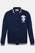 Collegejacke, Sweat, Knopfleiste, Stickereien, bis 8 XL