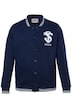 Collegejacke, Sweat, Knopfleiste, Stickereien, bis 8 XL