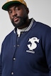 Collegejacke, Sweat, Knopfleiste, Stickereien, bis 8 XL