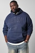 Hoodie, Kapuzensweater, Vintage Look, Brustprint, bis 8 XL