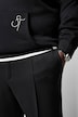 Hoodie, Kapuzensweater, Stickereien, Kängurutasche, bis 8 XL