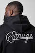 Hoodie, Kapuzensweater, Stickereien, Kängurutasche, bis 8 XL