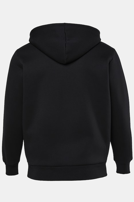 Hoodiejacke, Sweatjacke, Kapuze, Teddyfutter, bis 8 XL