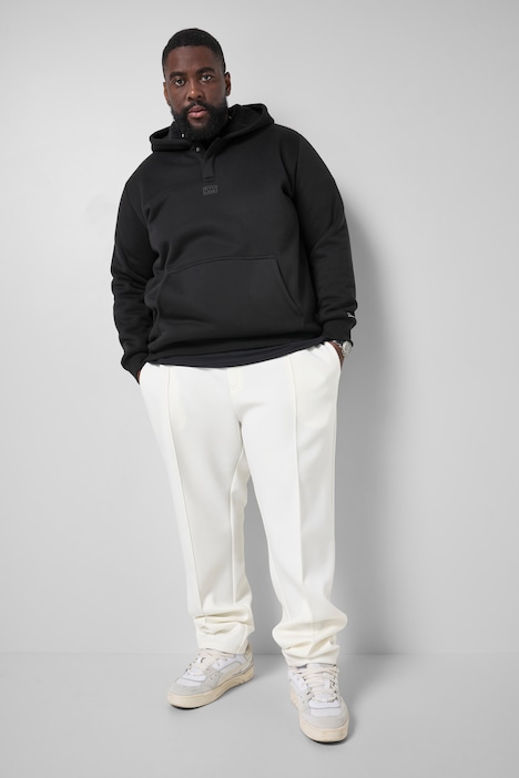 Hoodiejacke, Sweatjacke, Kapuze, Teddyfutter, bis 8 XL