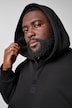 Hoodiejacke, Sweatjacke, Kapuze, Teddyfutter, bis 8 XL