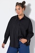 Camisa, oversize, bordado SU, puños con botones dorados