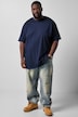 T-Shirt, Halbarm, oversized, Rückenprint, bis 8 XL