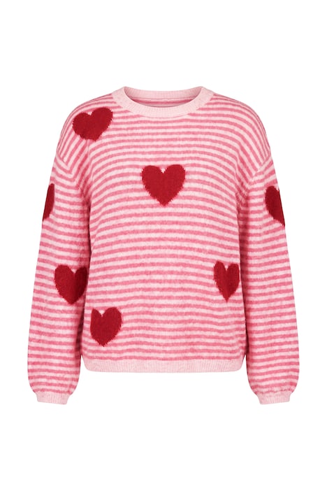 Pullover, Boxy Shape, kuschelweich, Hearts