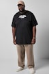 T-Shirt, Halbarm, oversized, Print, bis 8 XL