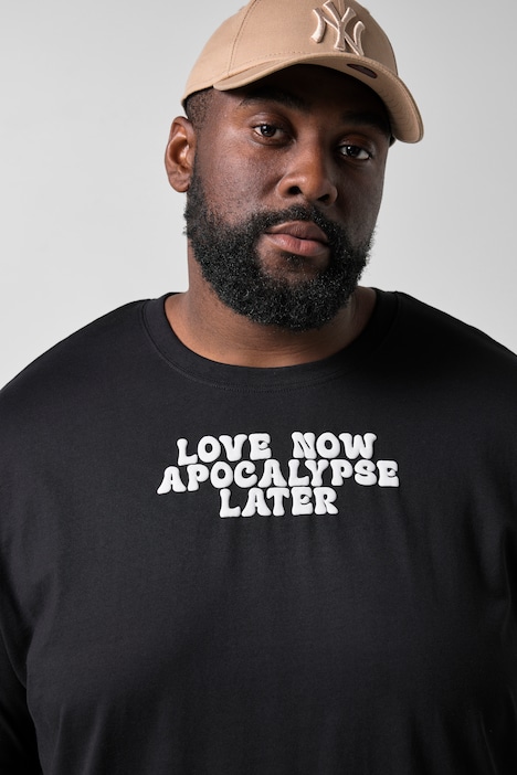 T-Shirt, Halbarm, oversized, Print, bis 8 XL