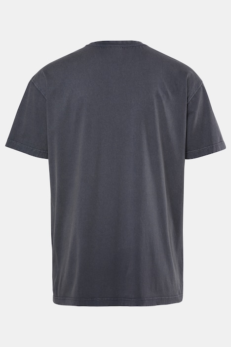 T-Shirt, Halbarm, oversized, Print, Vintage Look, bis 8 XL