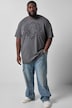 T-Shirt, Halbarm, oversized, Print, Vintage Look, bis 8 XL