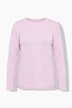 Textured Striped Rolled Edge Sweater