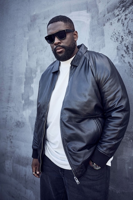 Leder-Blouson, Leder, Lammnappa, Wattierung, bis 8 XL