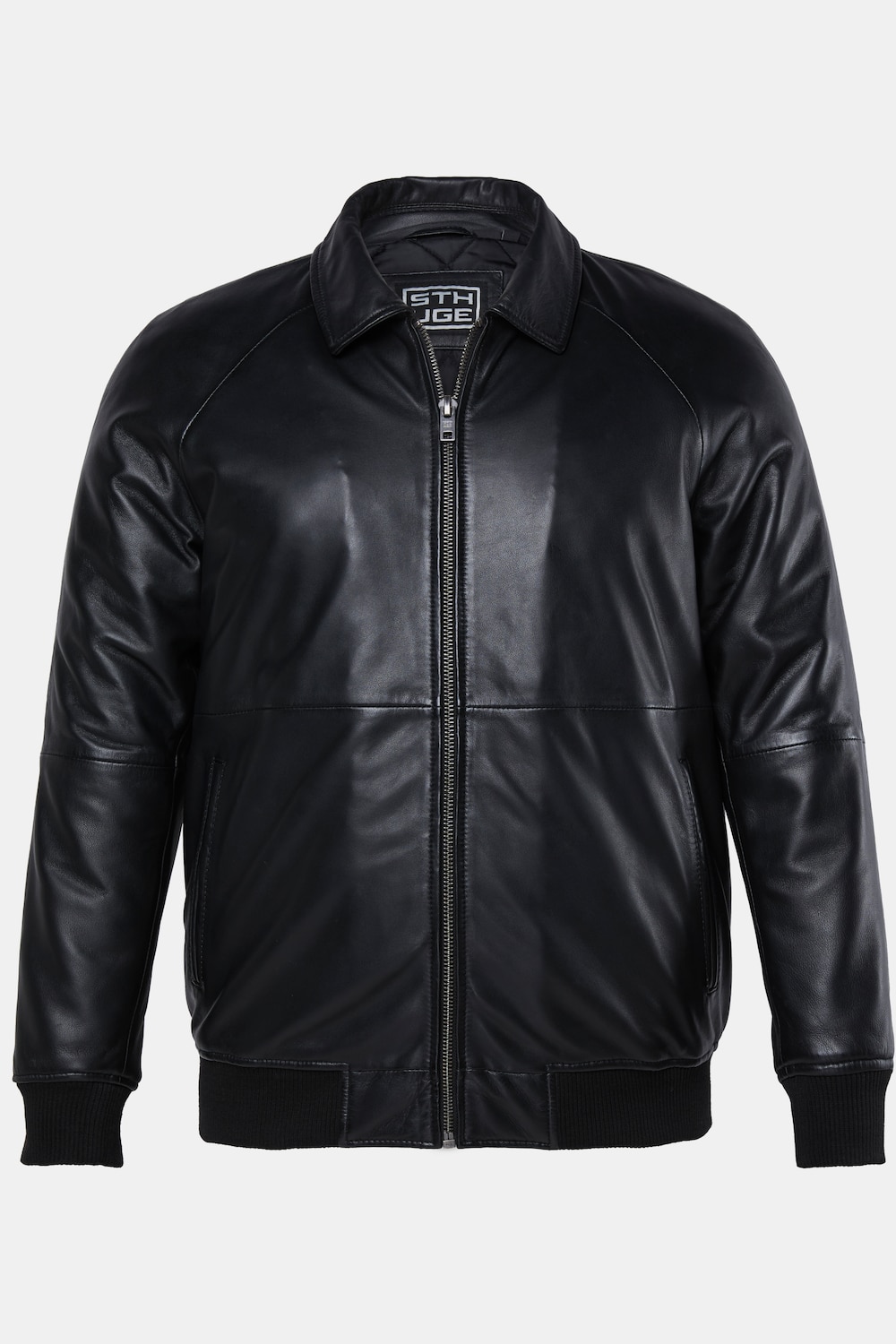 Leder-Blouson, Leder, Lammnappa, Wattierung, bis 8 XL
