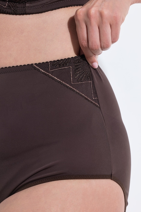 Culotte maxi TruYou en microfibre, avec dentelle