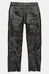 Leren broek, leer, baggy fit, grote achterzakken, tot 72