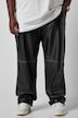 Leren broek, leer, baggy fit, grote achterzakken, tot 72