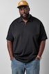 Polo, oversize, manches courtes, col avec zip, jusqu'au 8 XL