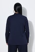 Shirt, abnehmbare Schluppe, Kelchkragen, 3/4-Arm