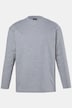 Langarmshirt, Badges, oversized, bis 8 XL