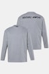 Langarmshirt, Badges, oversized, bis 8 XL