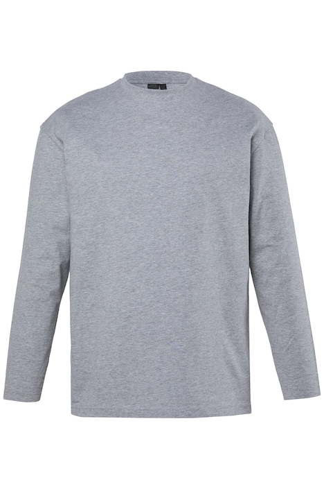 Tričko s dlouhými rukávy, nášivky, volný střih, do vel. 8XL