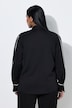 Bluse, abnehmbare Schluppe, Stehkragen, Langarm
