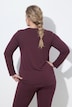 Shirt, Cut it your way, V-Ausschnitt, Langarm, Biobaumwolle