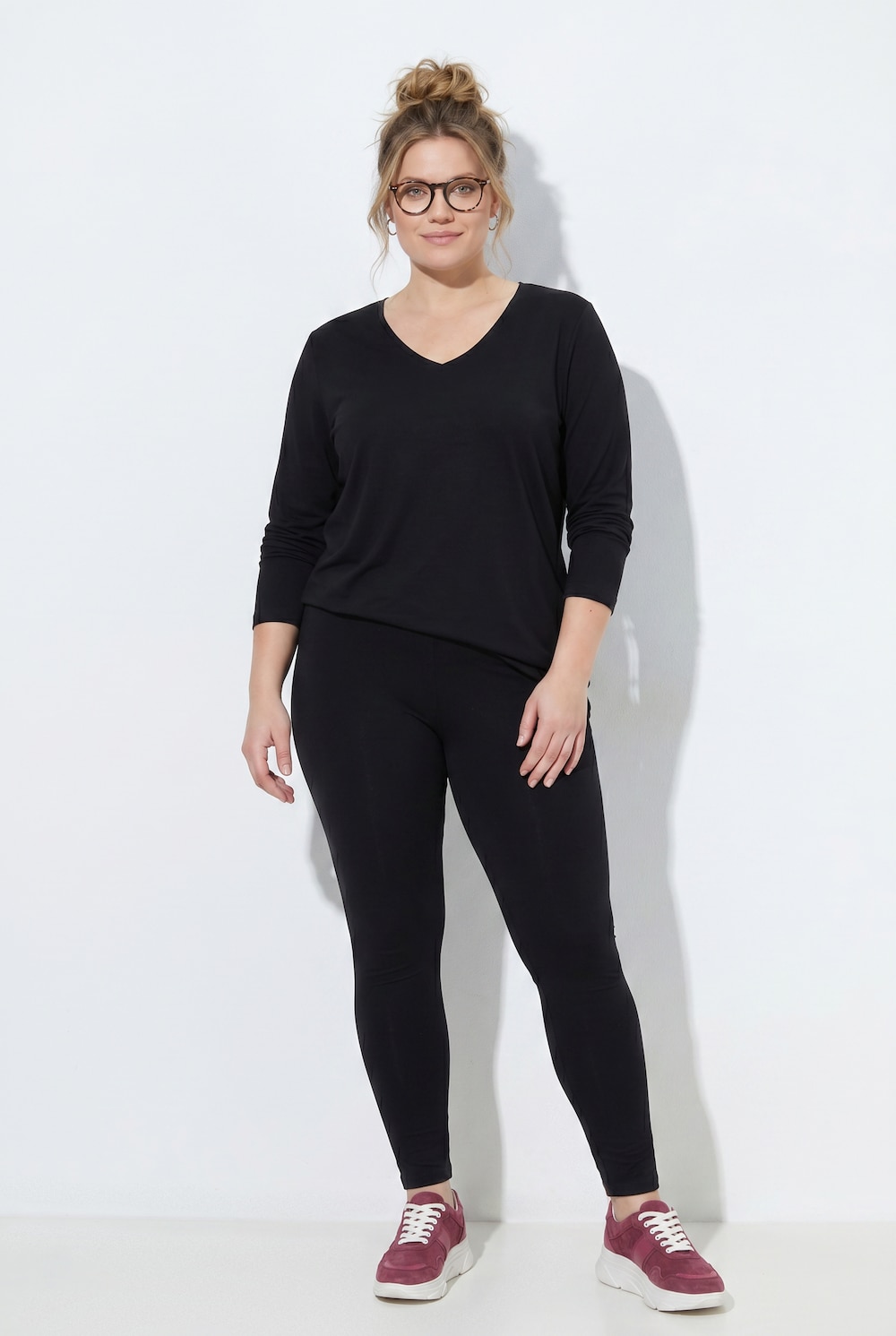 Leggings, Cut It Your Way, schmales Bein, Biobaumwolle