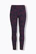Legging en coton bio, jambe étroite et motif floral