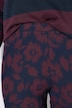 Leggings, Blüten, schmales Bein, Biobaumwolle